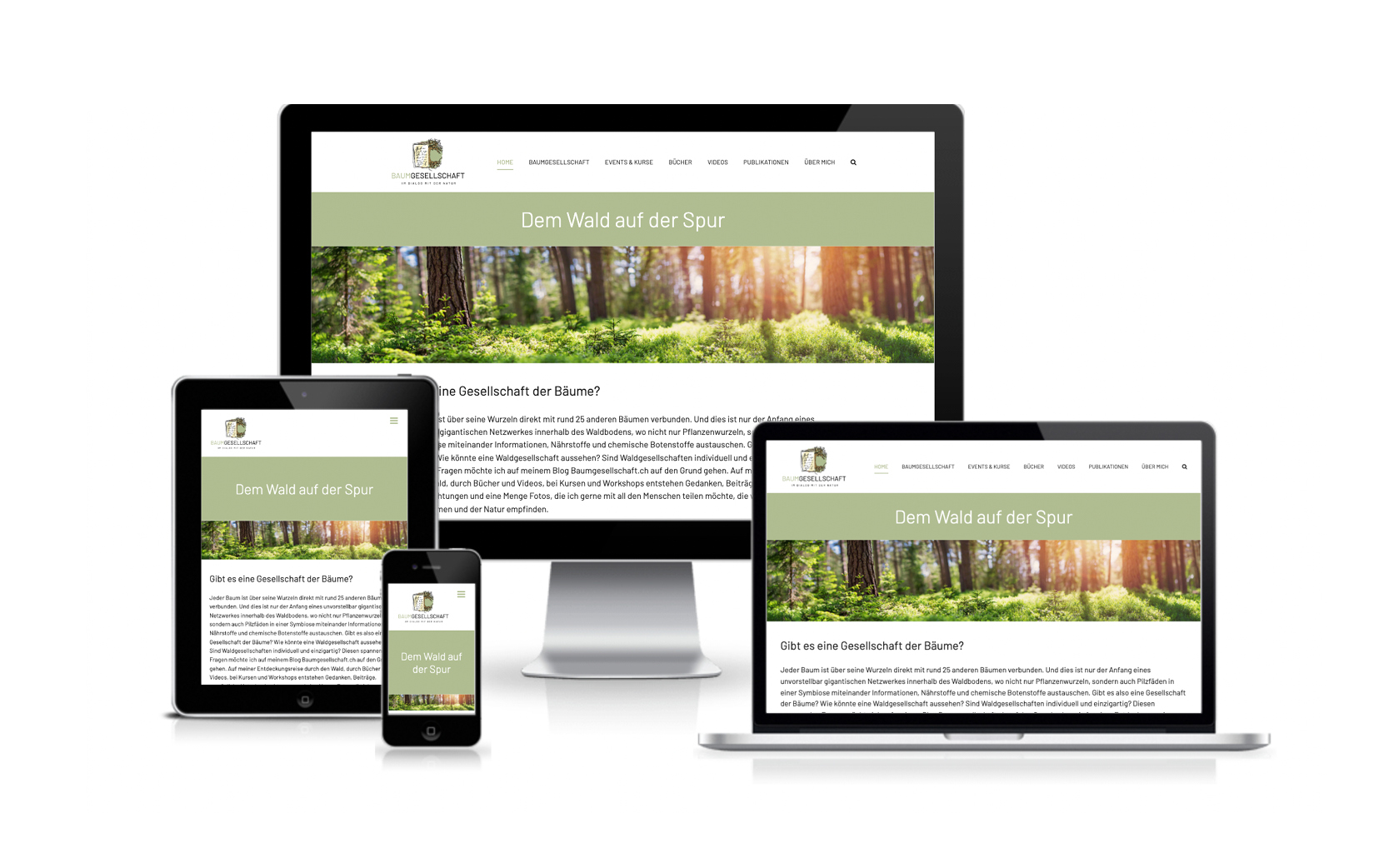 Website-Portfolio Iris Eigenmann | baumgesellschaft.ch