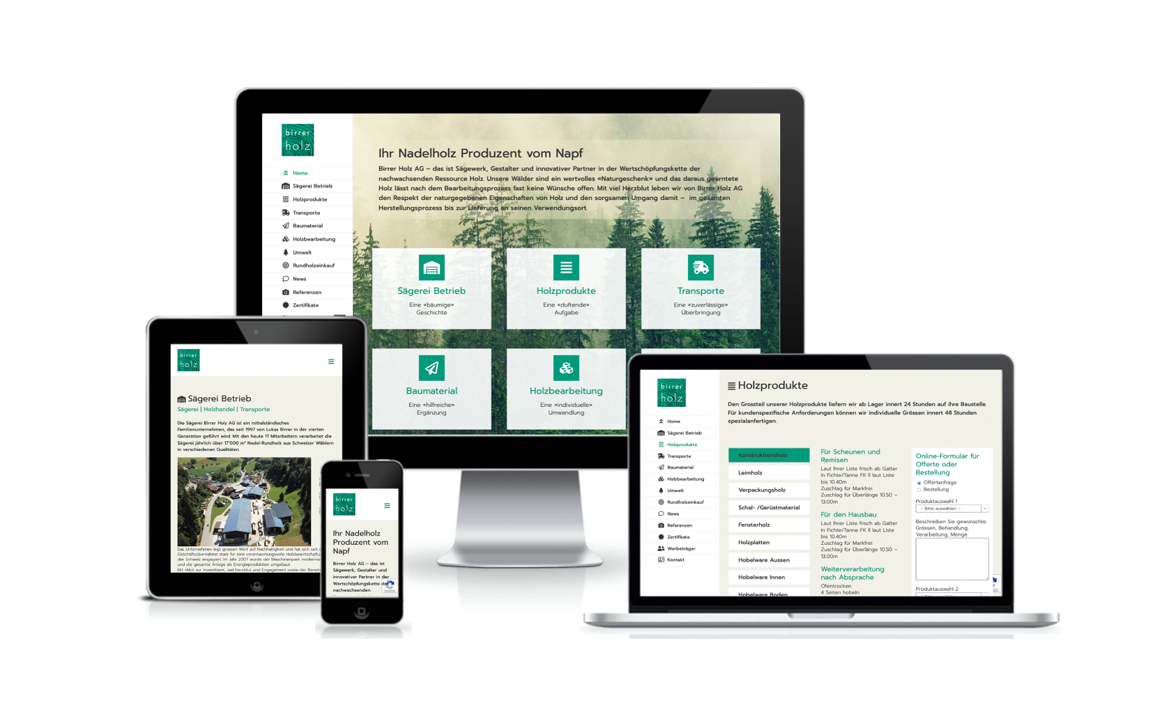 Website-Portfolio Iris Eigenmann | birrer-holz.ch