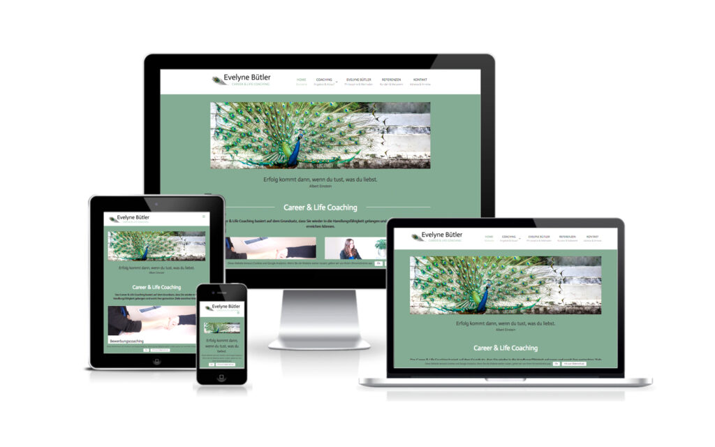 Website-Portfolio Iris Eigenmann | Evelyne Bütler | Website