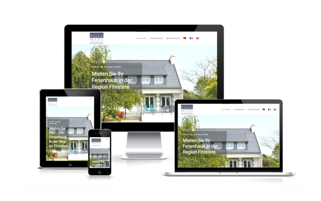Website-Portfolio Iris Eigenmann | Ferienhaus mieten Finistère | Website