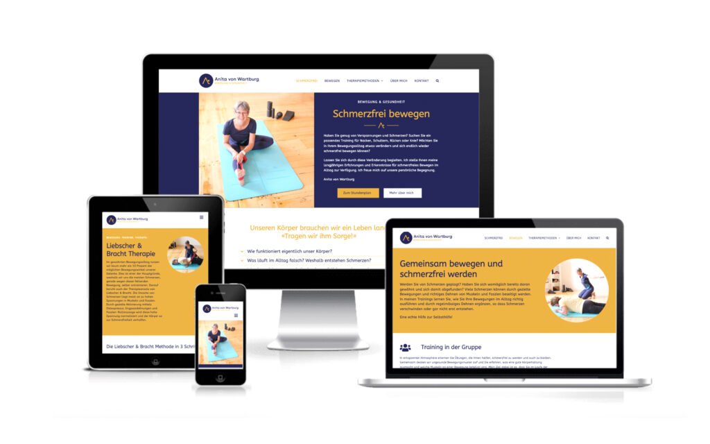 Website-Portfolio Iris Eigenmann | Anita von Wartburg | Website