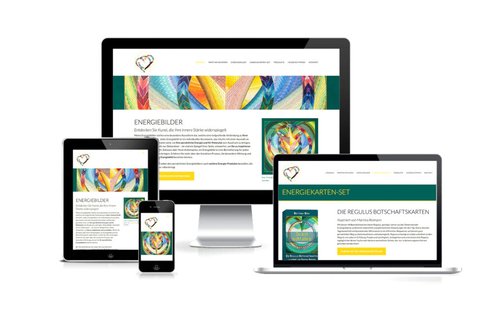 Website-Portfolio Iris Eigenmann | Herzbild Martina Reimann | Website