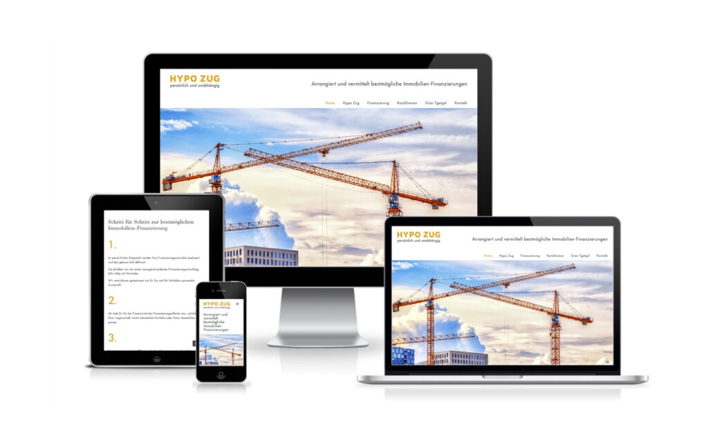 Website-Portfolio Iris Eigenmann | Hypo Zug | Website