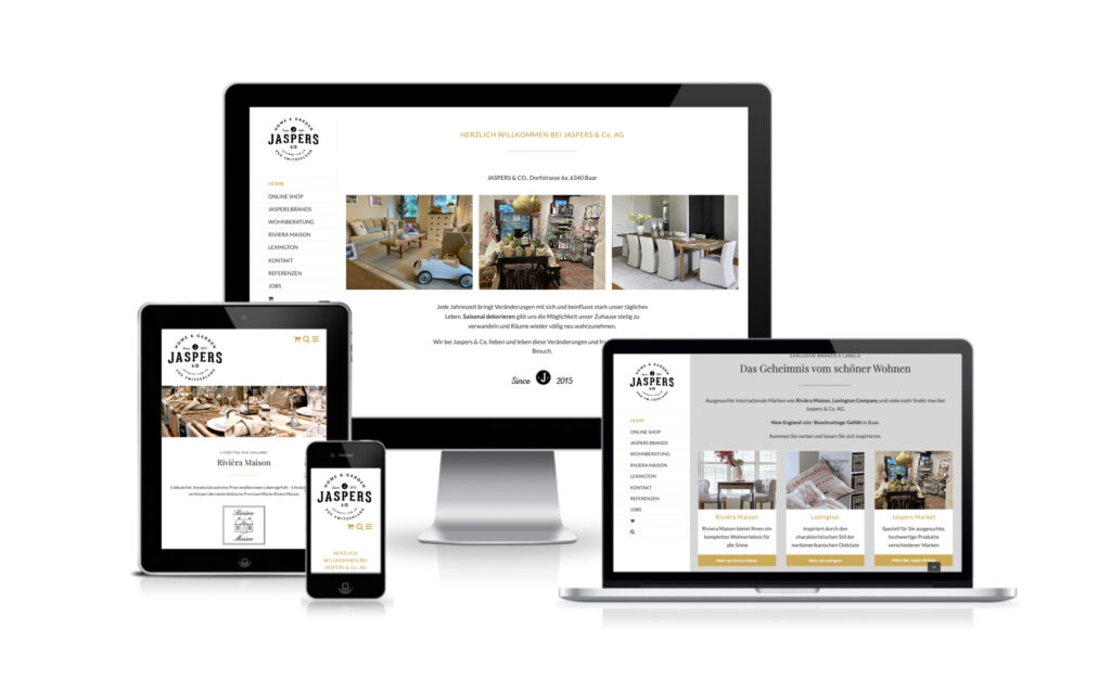 Website-Portfolio Iris Eigenmann | Jaspers Zug | Website