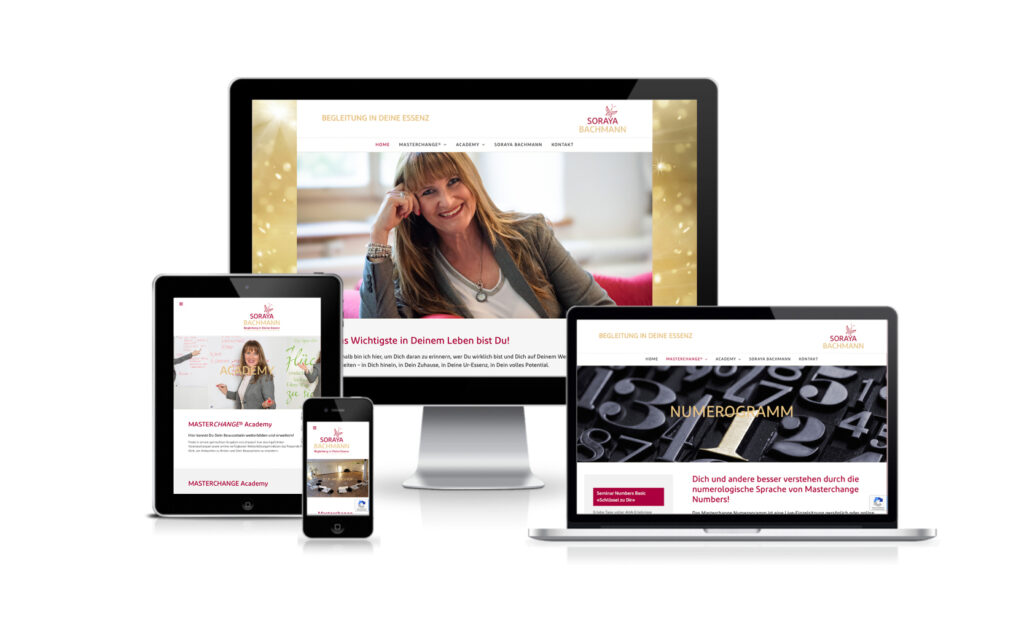 Website-Portfolio Iris Eigenmann | Masterchange Soraya Bachmann | Website