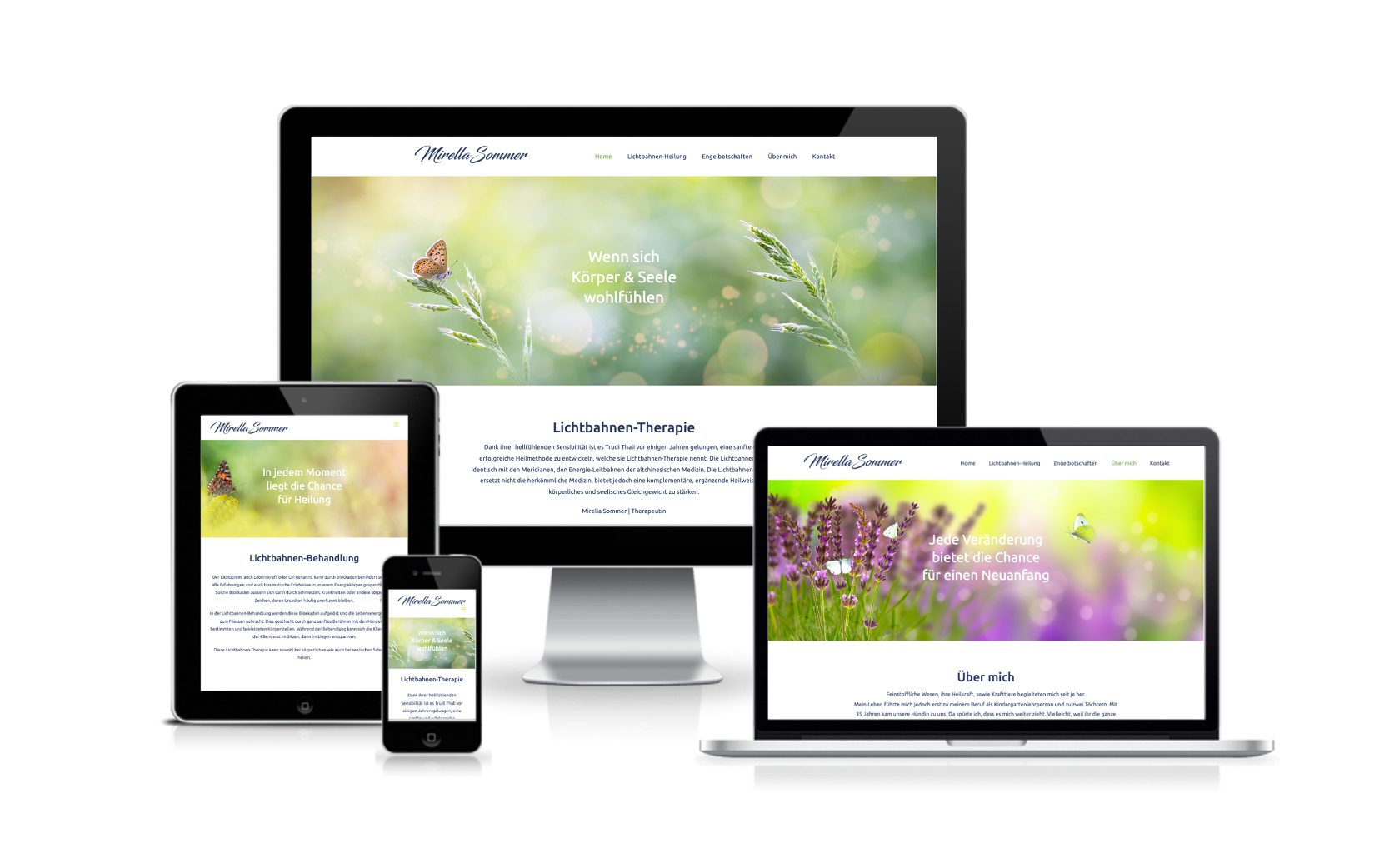 Website-Portfolio Iris Eigenmann | Mirellasommer | Website