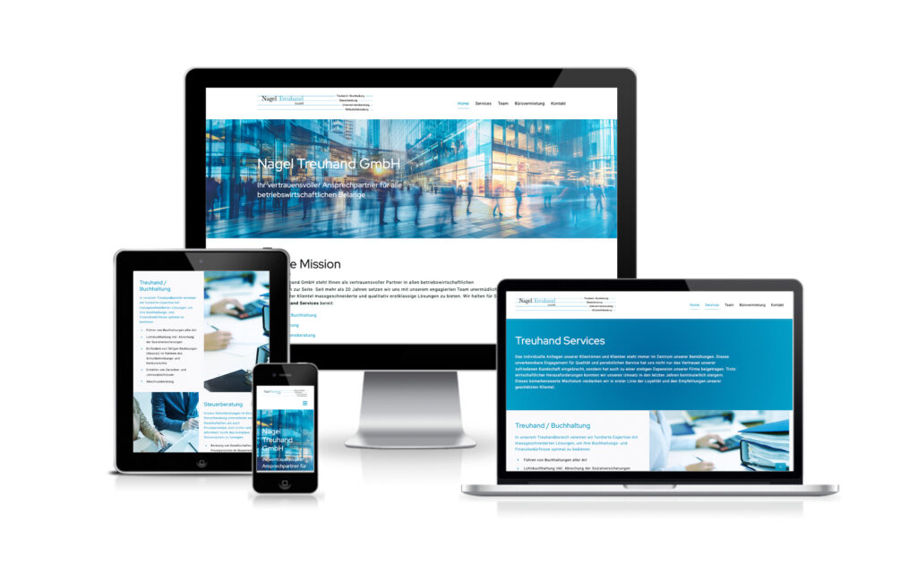 Website-Portfolio Iris Eigenmann | Nagel Treuhand GmbH | Website