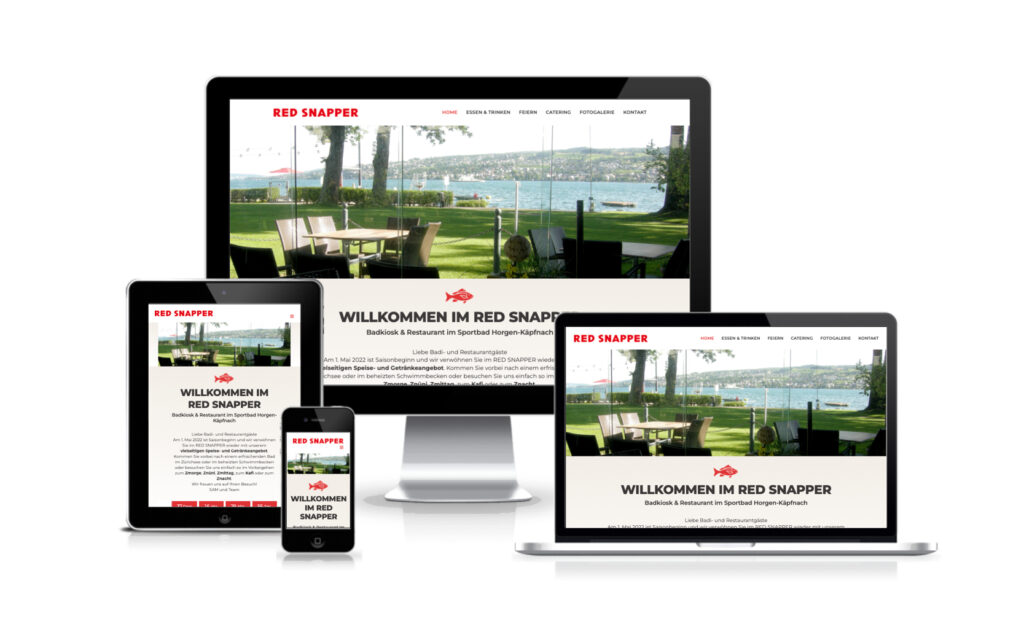 Website-Portfolio Iris Eigenmann | Red Snapper | Website