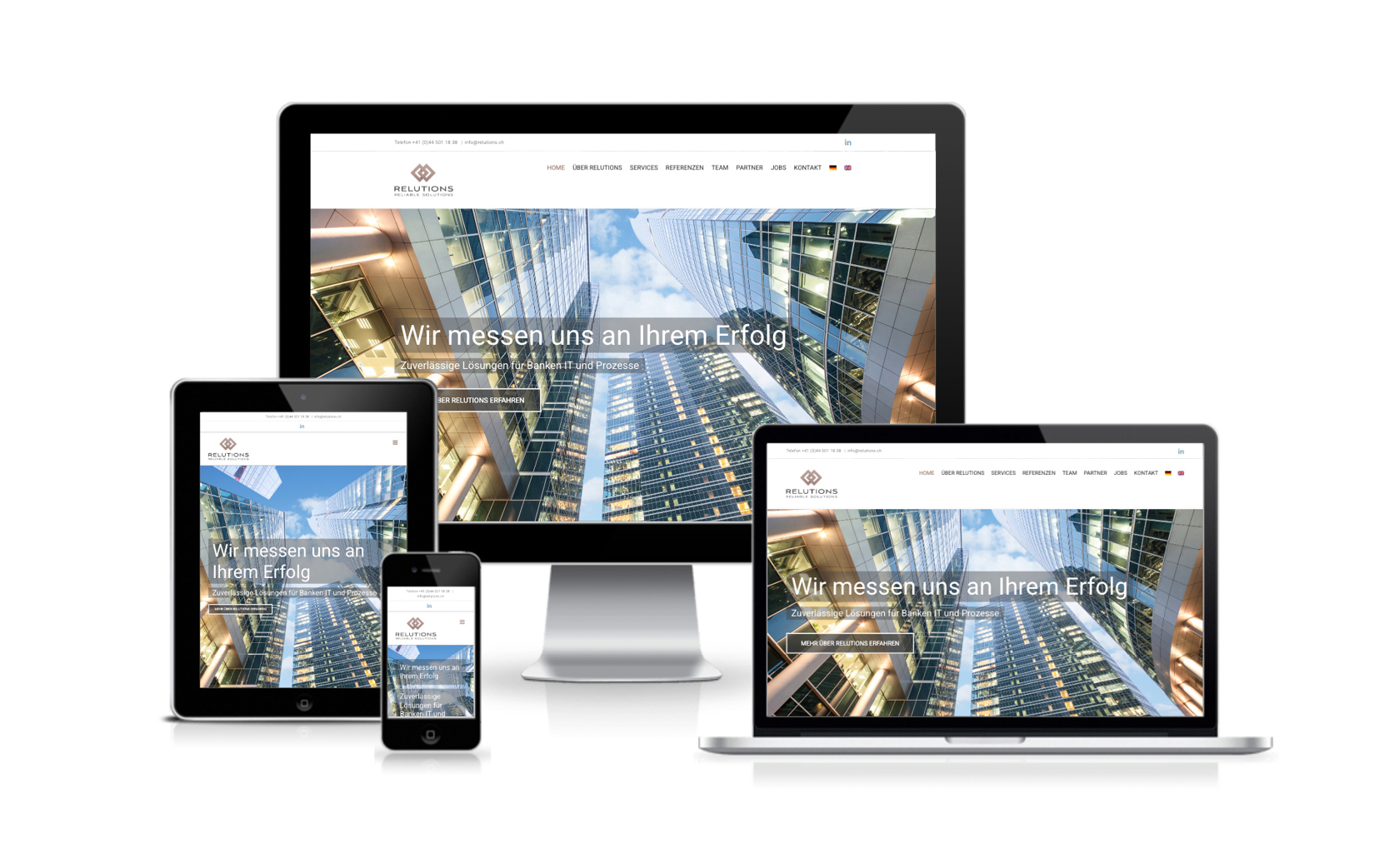 Website-Portfolio Iris Eigenmann | Relutions AG | Website