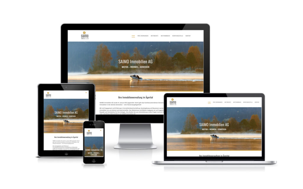 Website-Portfolio Iris Eigenmann | SAIMO Immobilien AG | Website