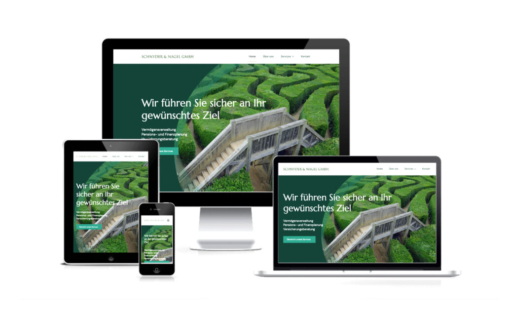 Website-Portfolio Iris Eigenmann | Schnyder & Nagel GmbH | Website