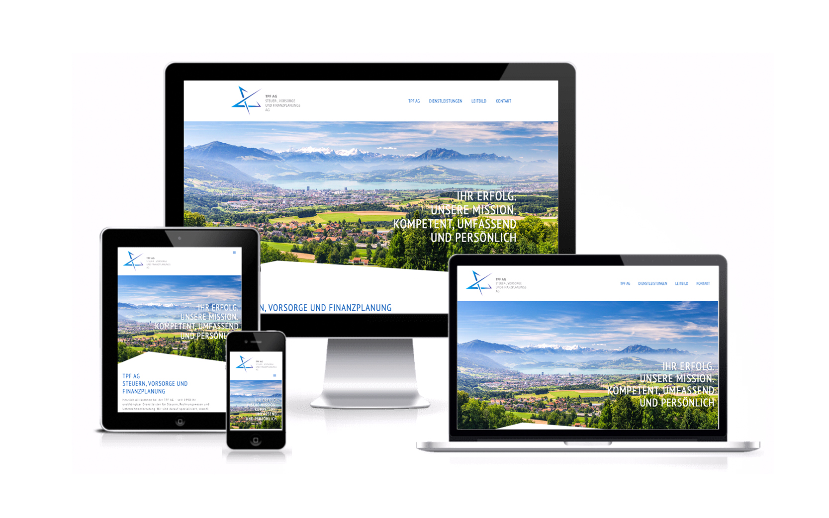 Website-Portfolio Iris Eigenmann | TPF AG | Website